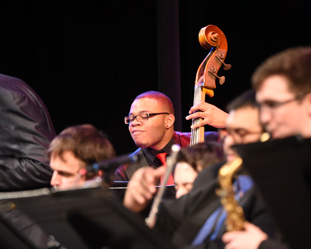 jazz studies musicians play a show