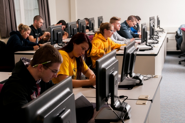 students in classroom