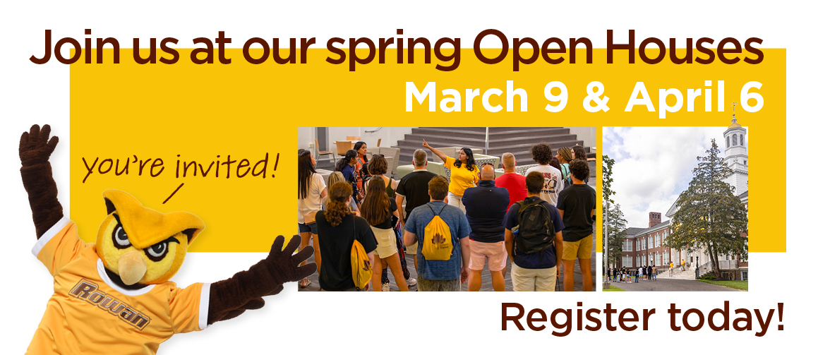 You're invited! Join us at our spring Open Houses, March 9 & April 6. Register today!